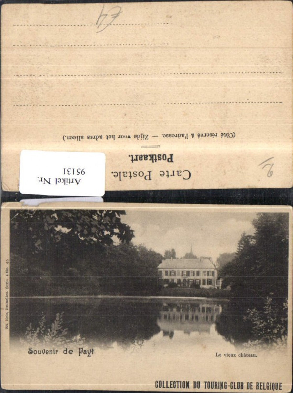 95131,Fayt Ansicht Chateau Schloss