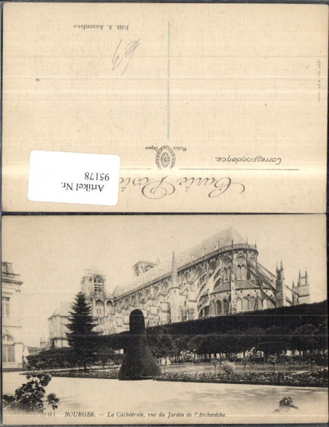 95178,Bourges Kathedrale