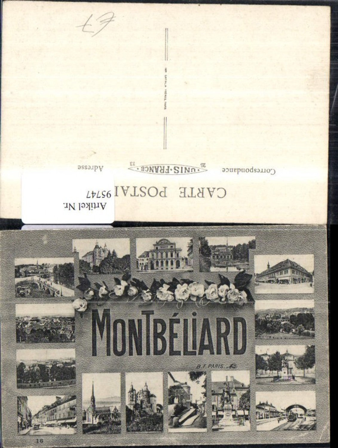 95747,Montbeliard MehrbildAk