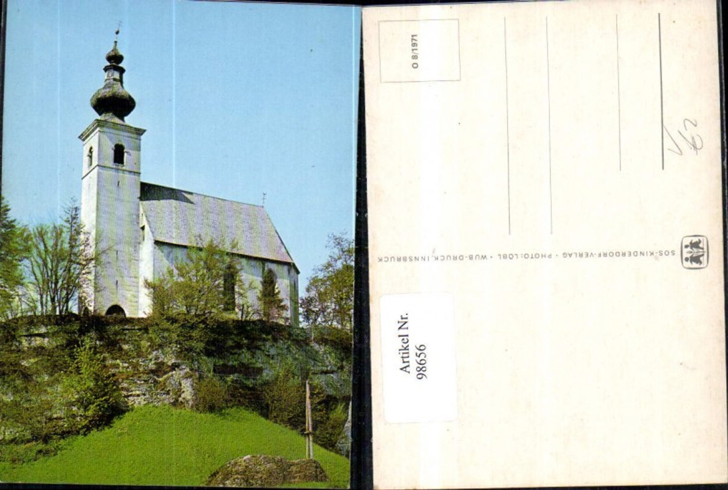 98656,SOS Kinderdorf O 8/1971 Kirche