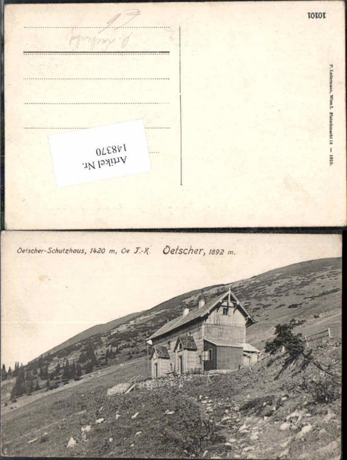 148370,Ötscher Schutzhaus bei Lackenhof