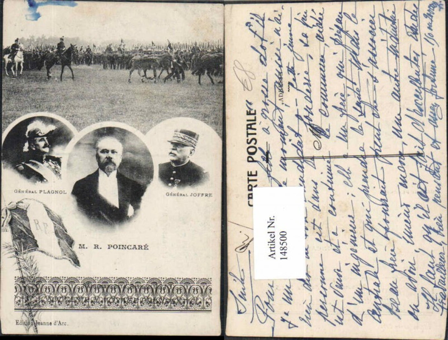 148500,M.R. Poincare General Joffre General Plagnol