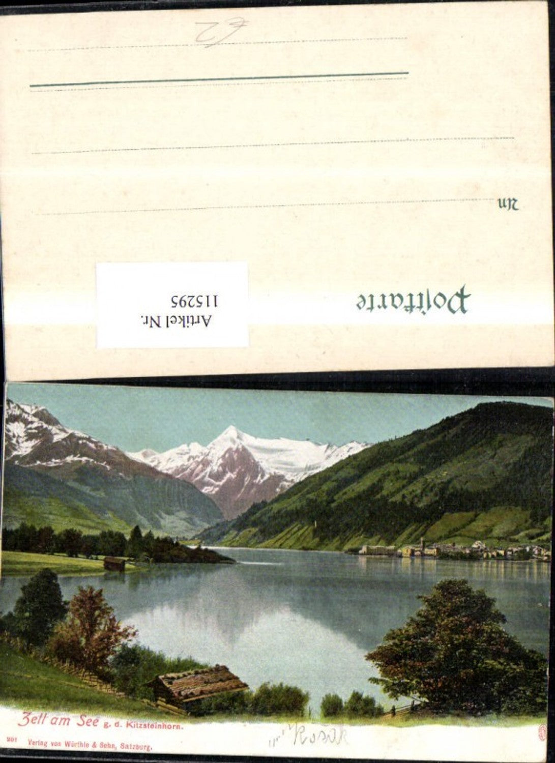 115295,Zell a. See geg. d. Kitzsteinhorn
