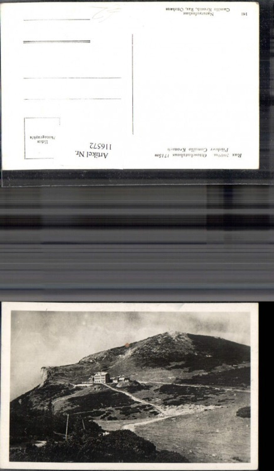 116572,Rax Ottoschutzhaus Reichenau
