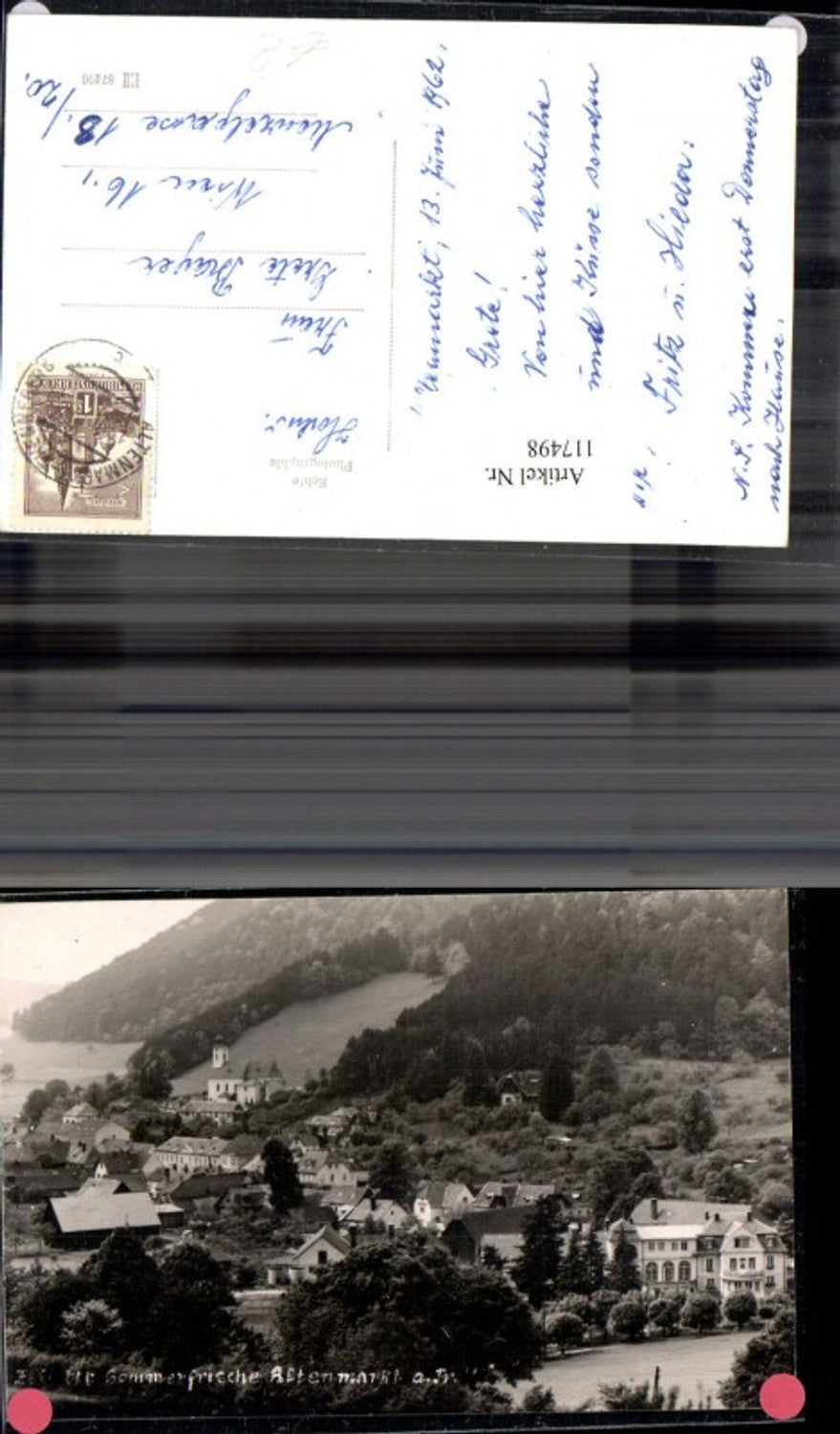 117498,Altenmarkt a. Triesting Sommerfrische Totale 1962