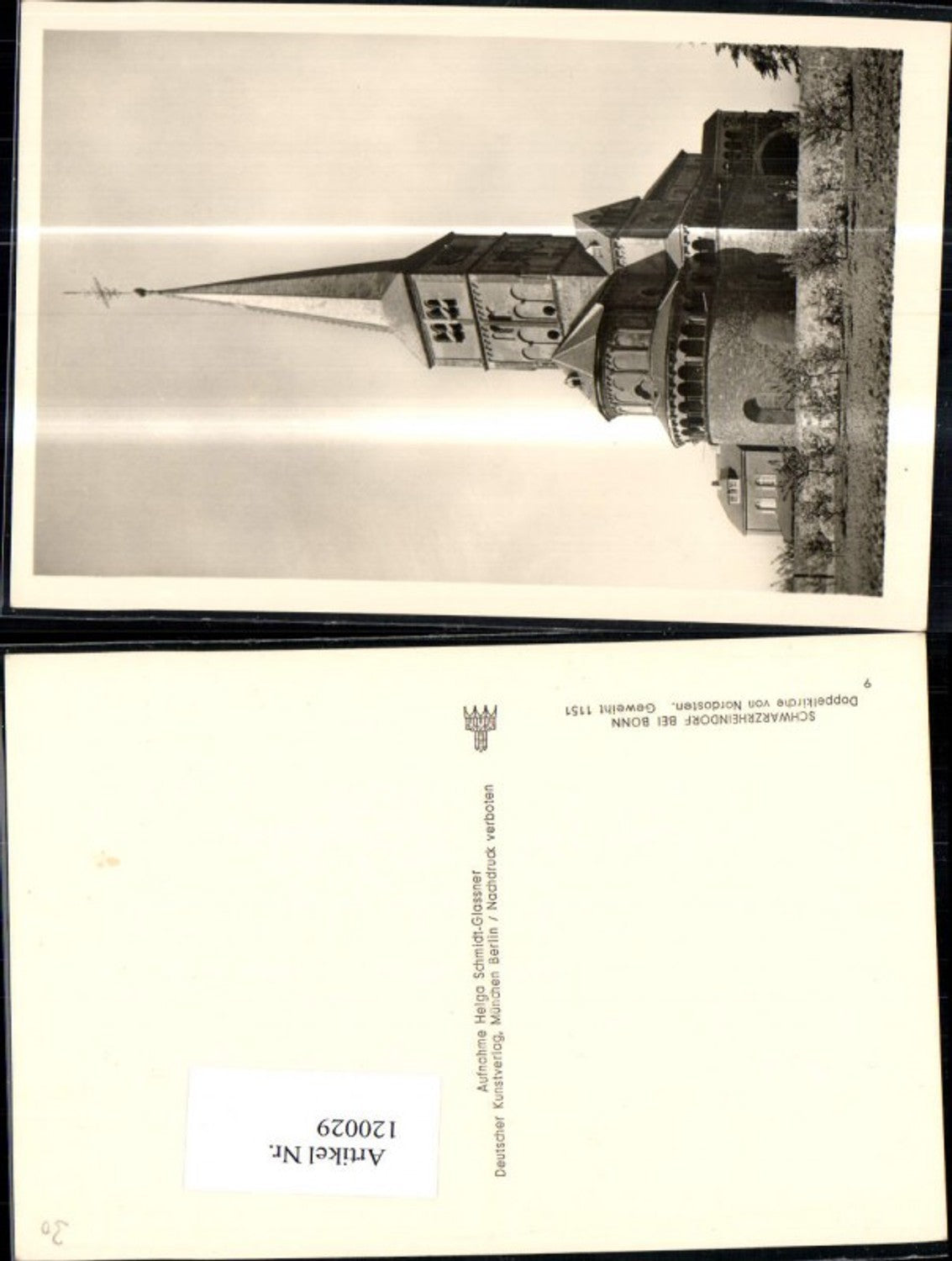 120029,Schwarzrheindorf b. Bonn Doppelkirche v. Nordosten