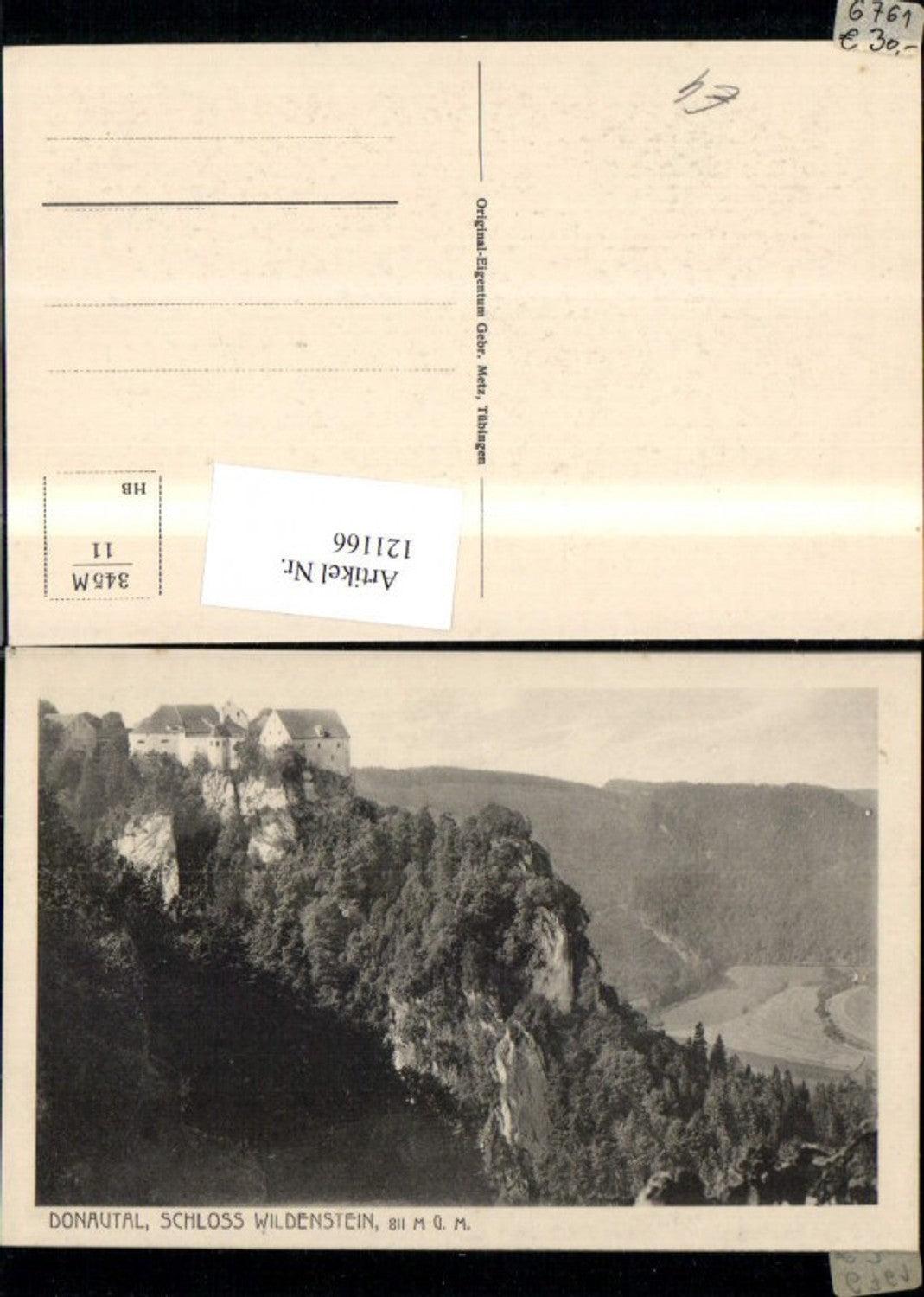 121166,Donautal Schloss Wildenstein