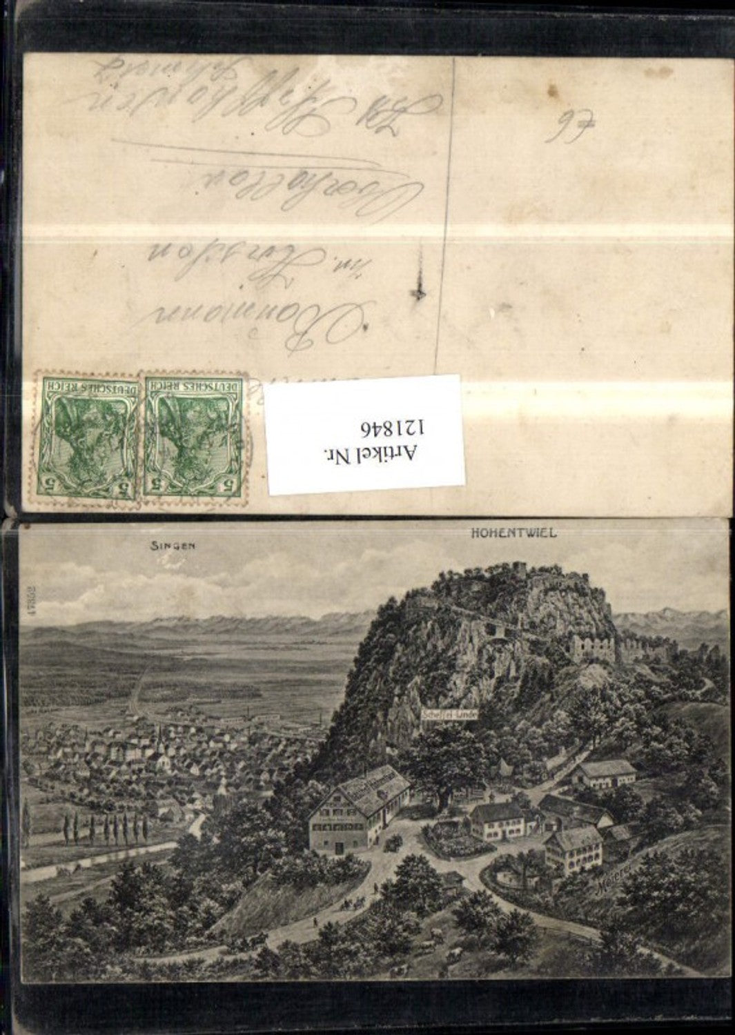 121846, Singen Hohentwiel view