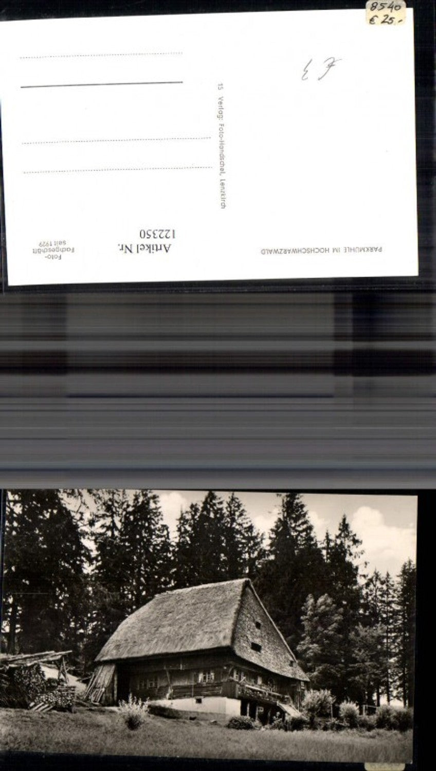 122350,Parkmühle i. Hochschwarzwald