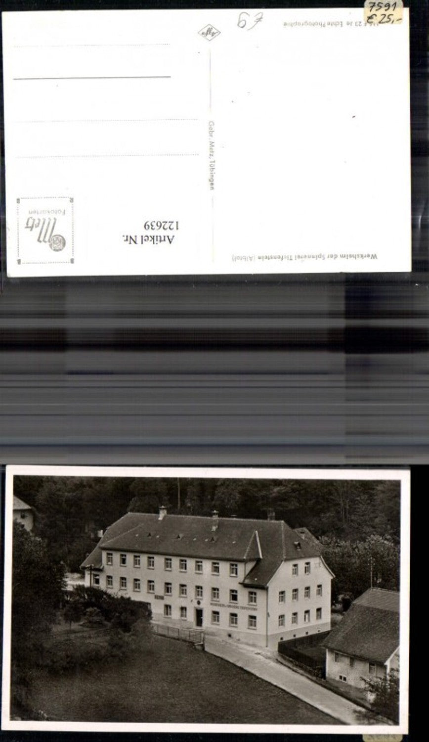 122639,Werksheim d. Spinnerei Tiefenstein Albtal