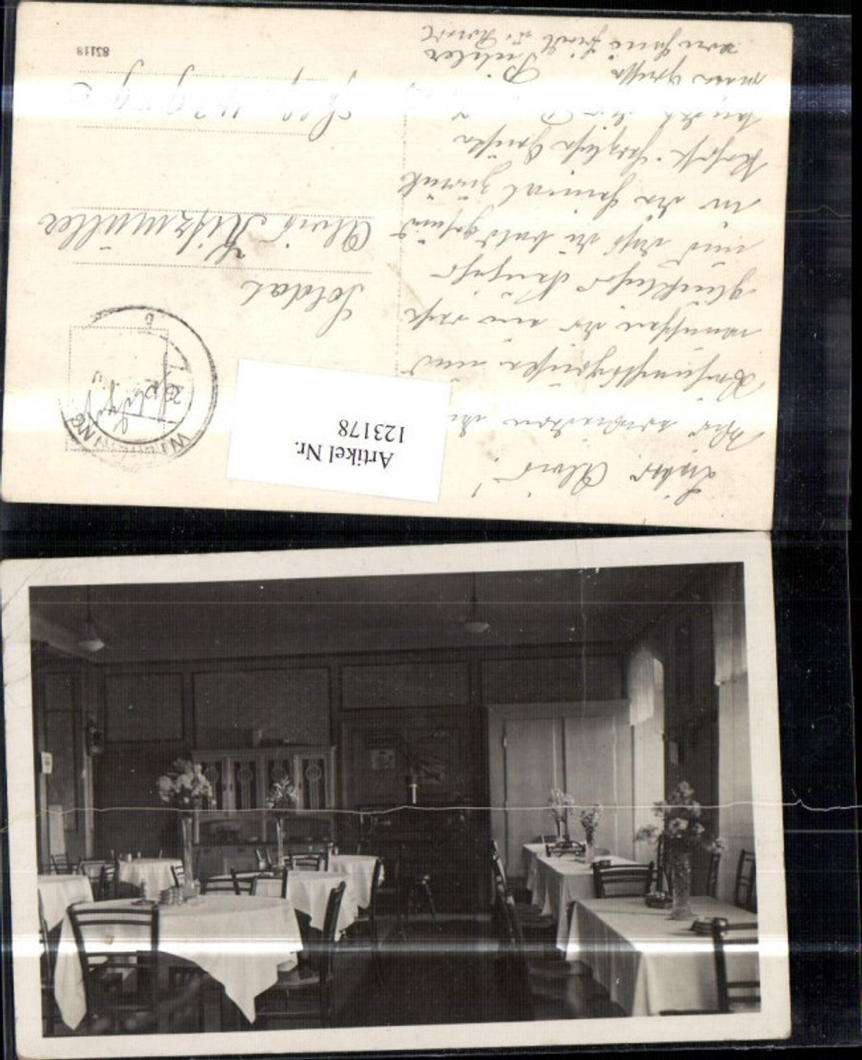 123178,Wilhering Ansicht eines Speisesaals