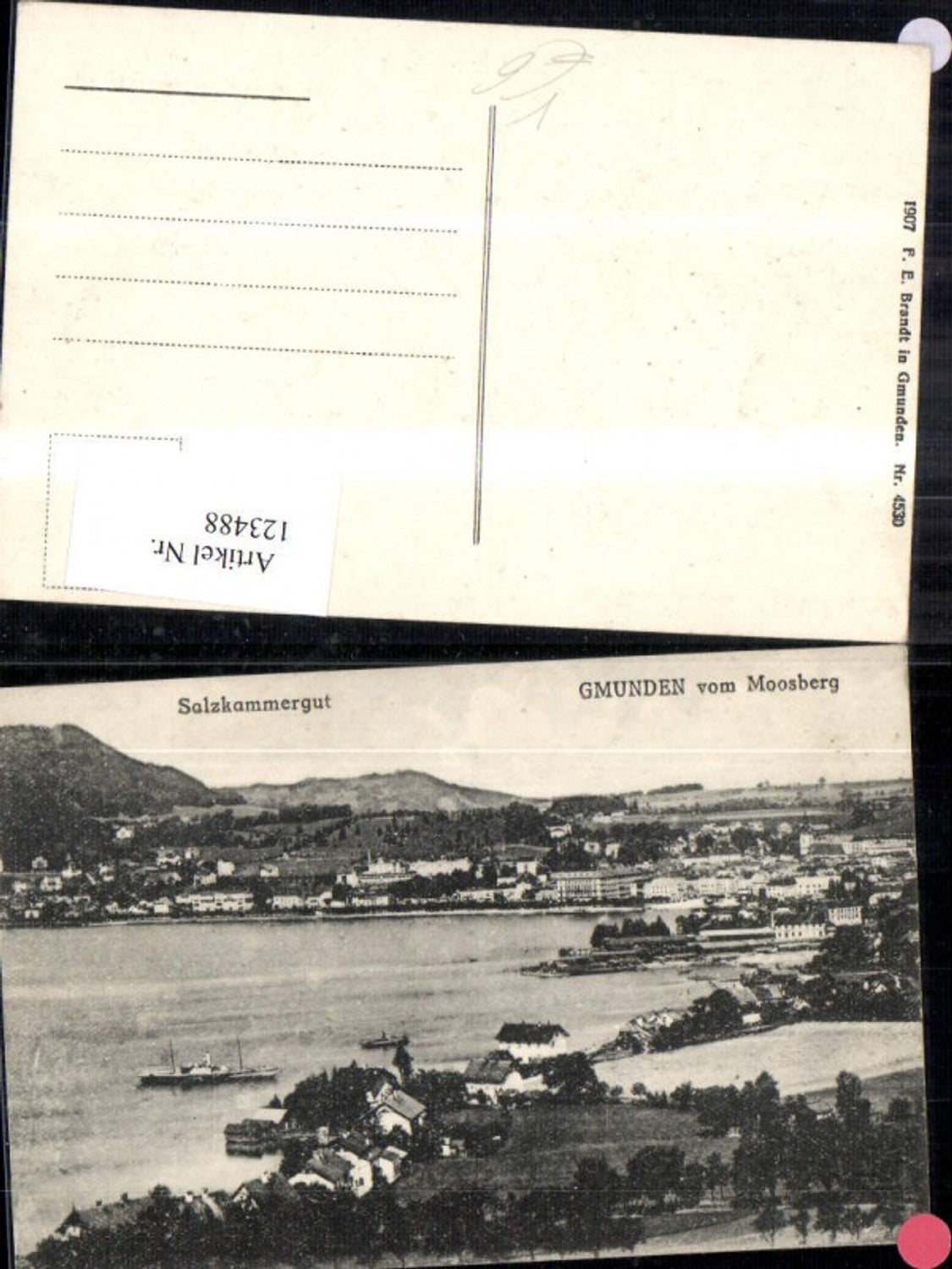 123488,Salzkammergut Gmunden v. Moosberg pub Brandt 4530