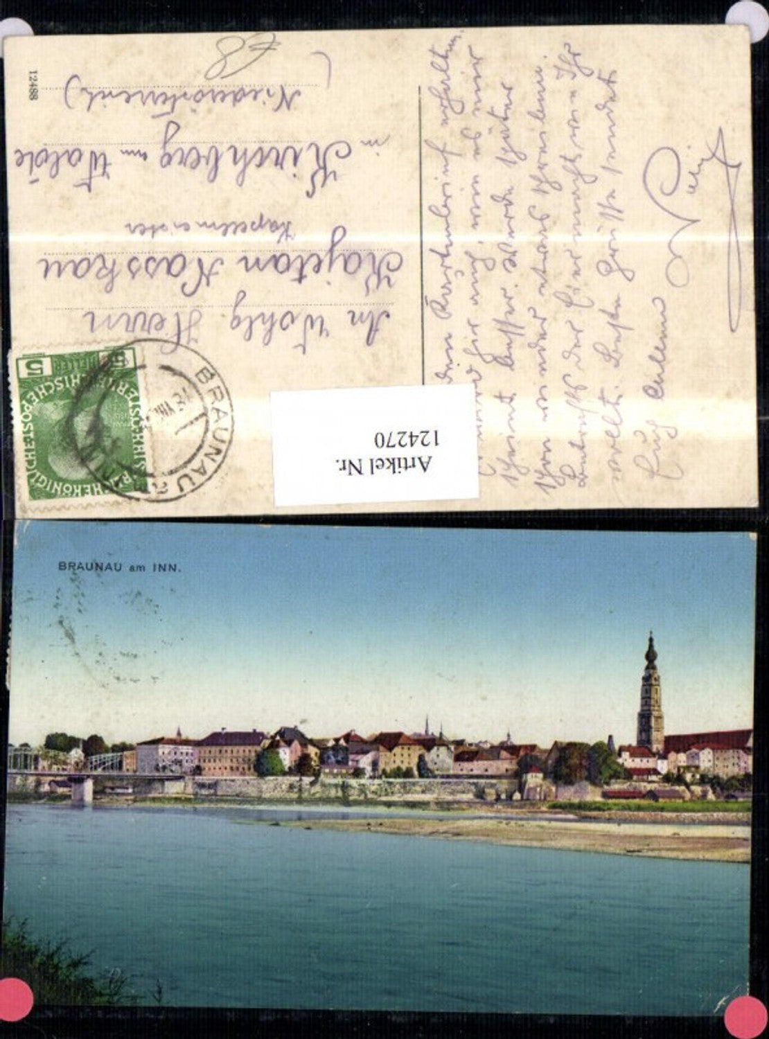 124270,Braunau a. Inn Ansicht 1915