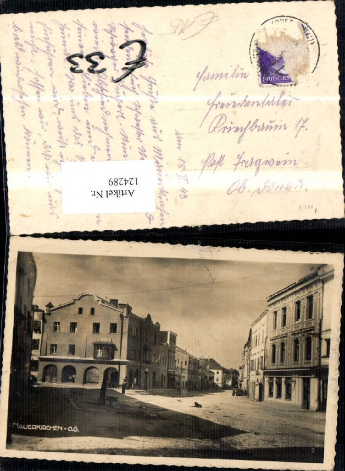 124289,Mauerkirchen Strassenansicht 943