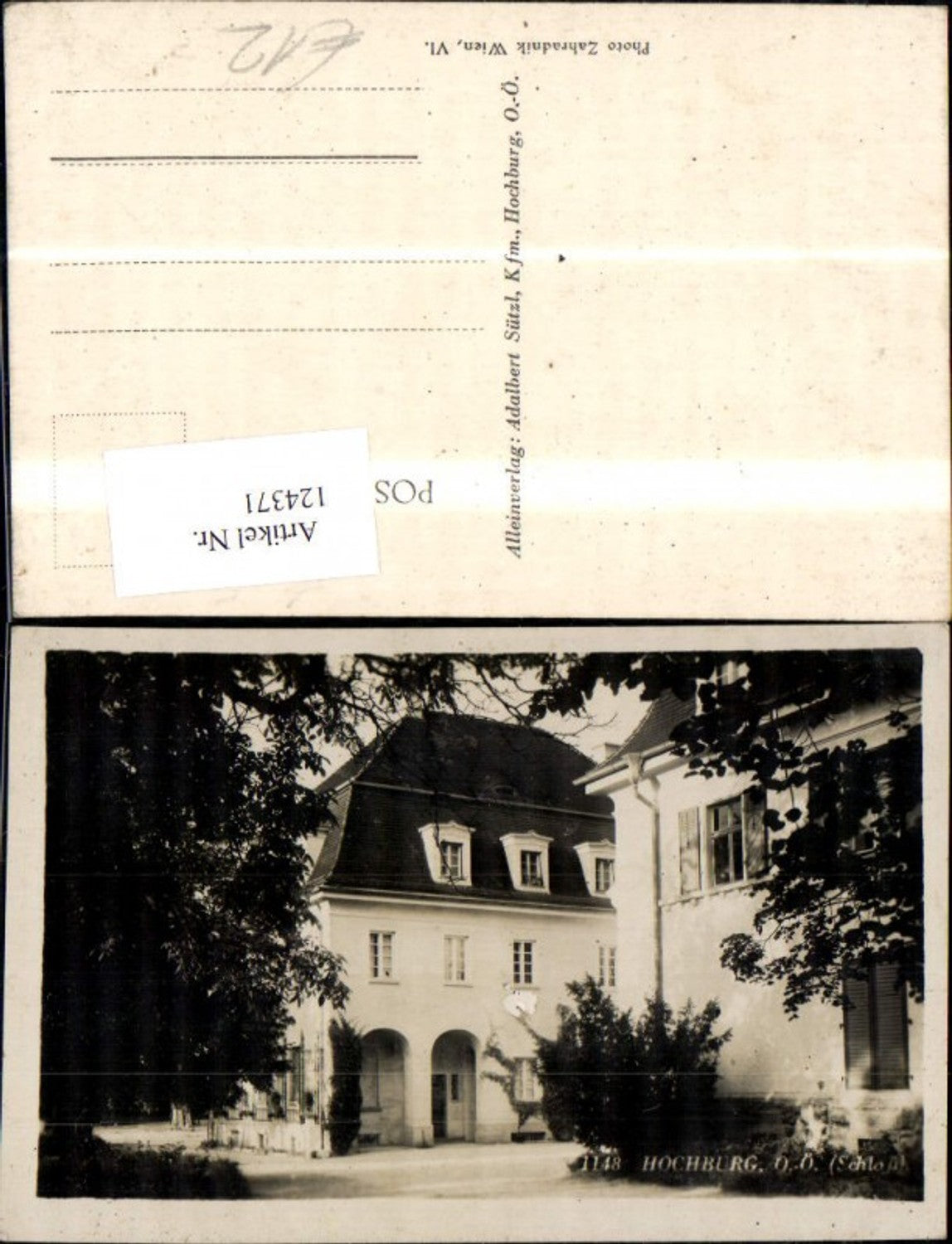 124371,Hochburg Gemeinde Hochburg-Ach Ansicht Schloss