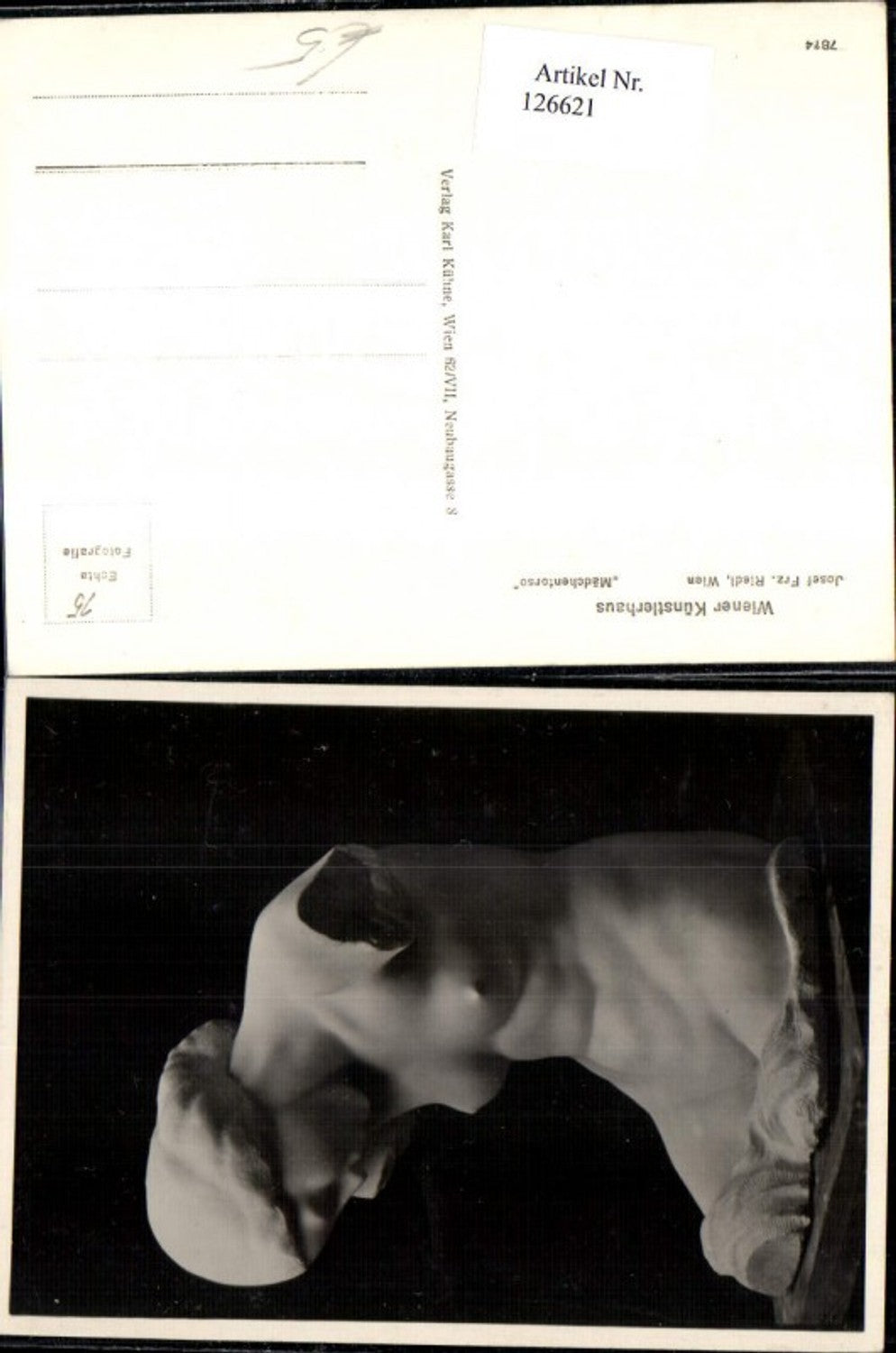 126621,Wiener Künstlerhaus 7814 Mädchentorso