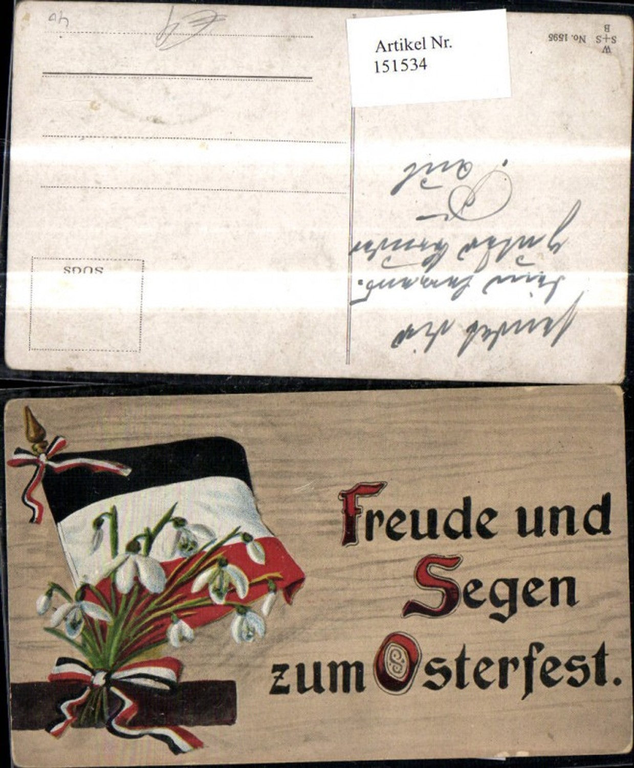 151534, Easter Flag Patriotism Snowdrop
