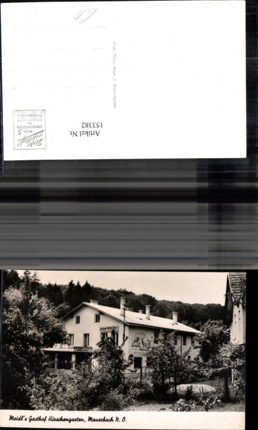 153382,Mauerbach b. Wien Meidls Gasthof Hirschengarten