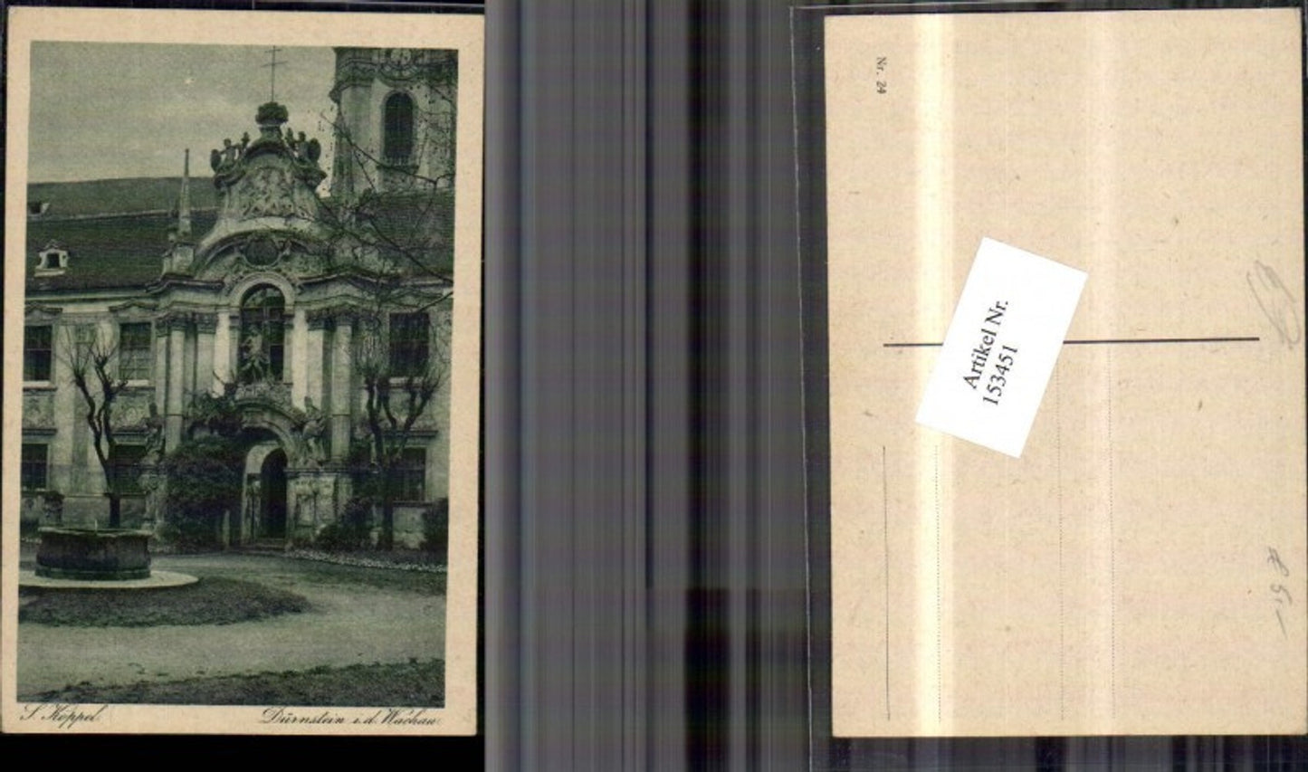 153451,Dürnstein a.d. Donau Wachau Kirchenplatz Eingang