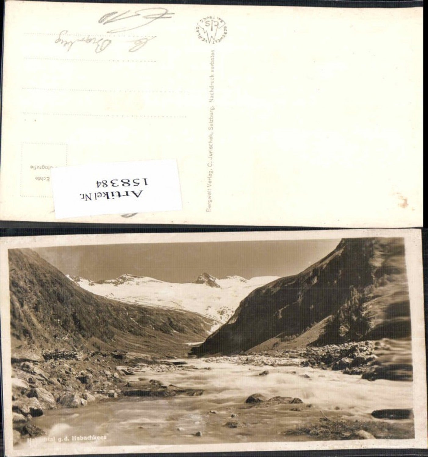 158384,Habachtal bei Bramberg Neukirchen am. Grossvenediger