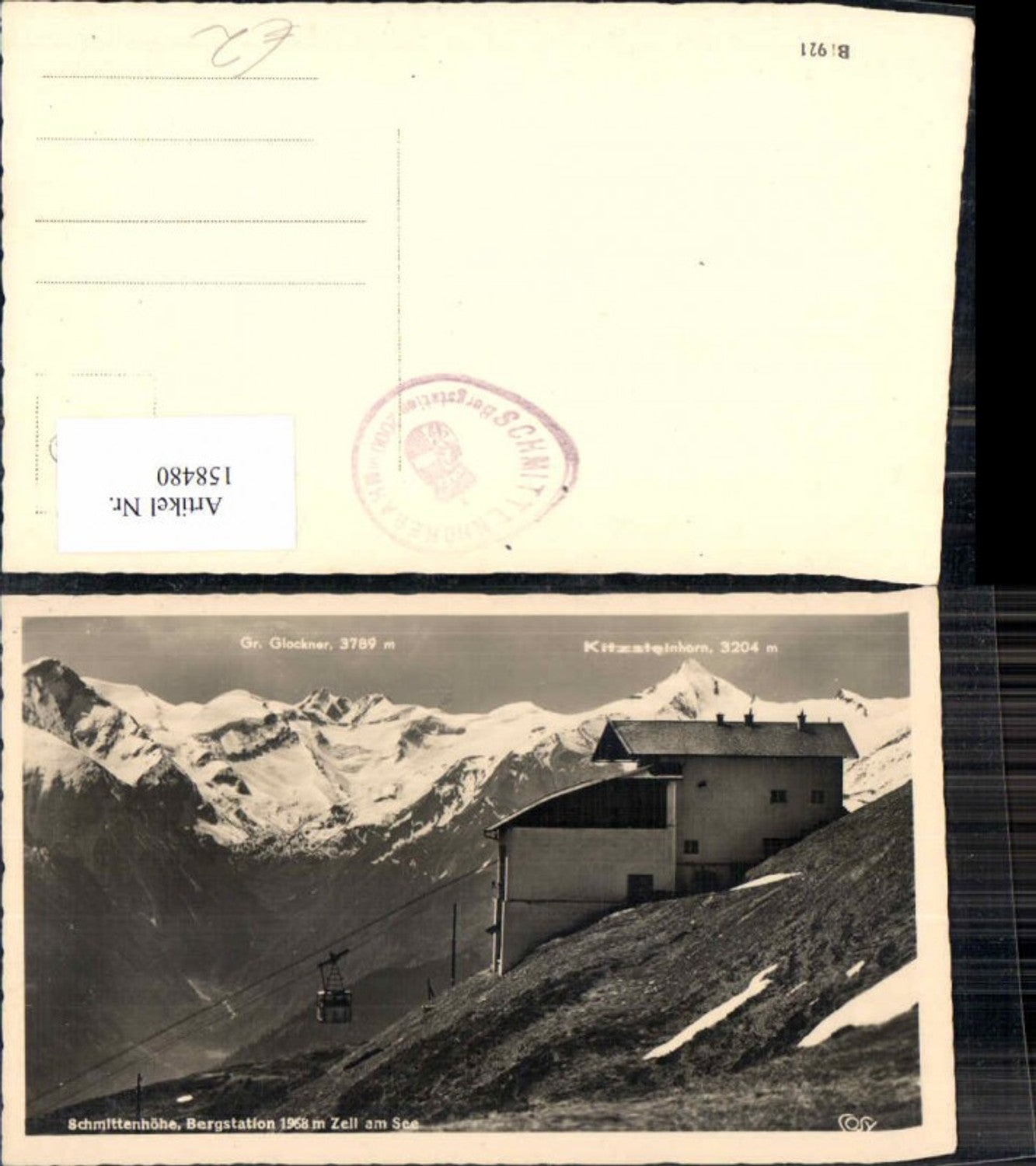 158480,Schmittenhöhe bei Zell am See Bergstation