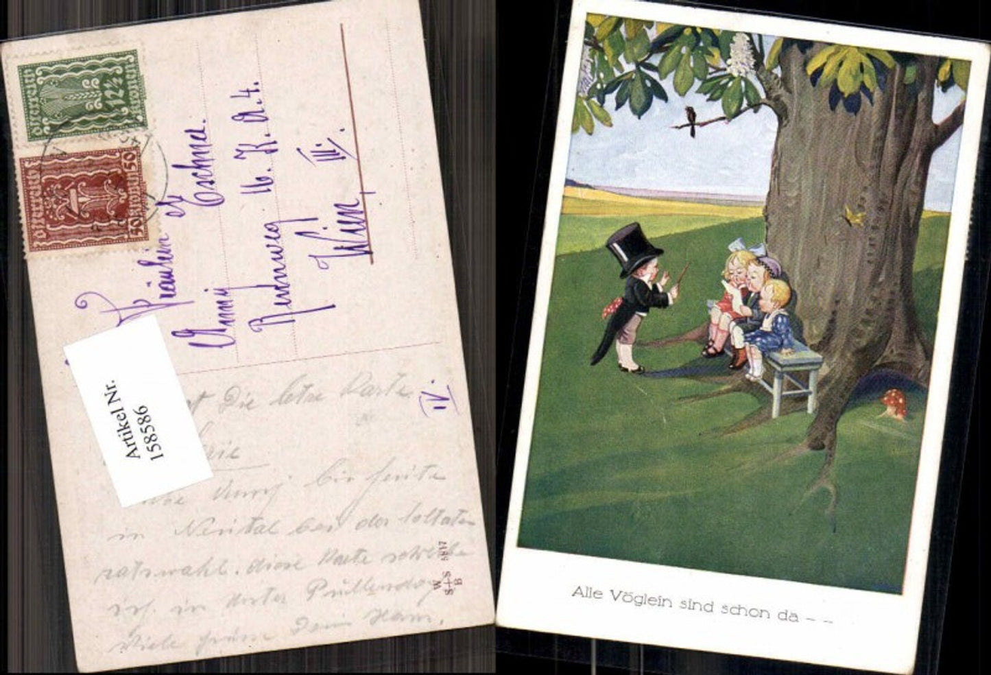 158586,Süsse Kinder Pilze Fliegenpilz Singen
