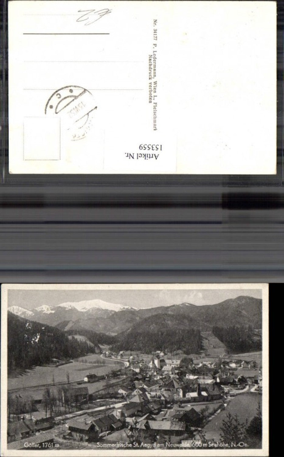 153559,St Aegyd a. Neuwalde 1952 Totale