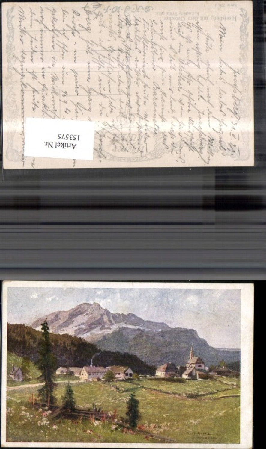 153575,Josefsberg m. d. Ötscher sign K Ludwig Prinz