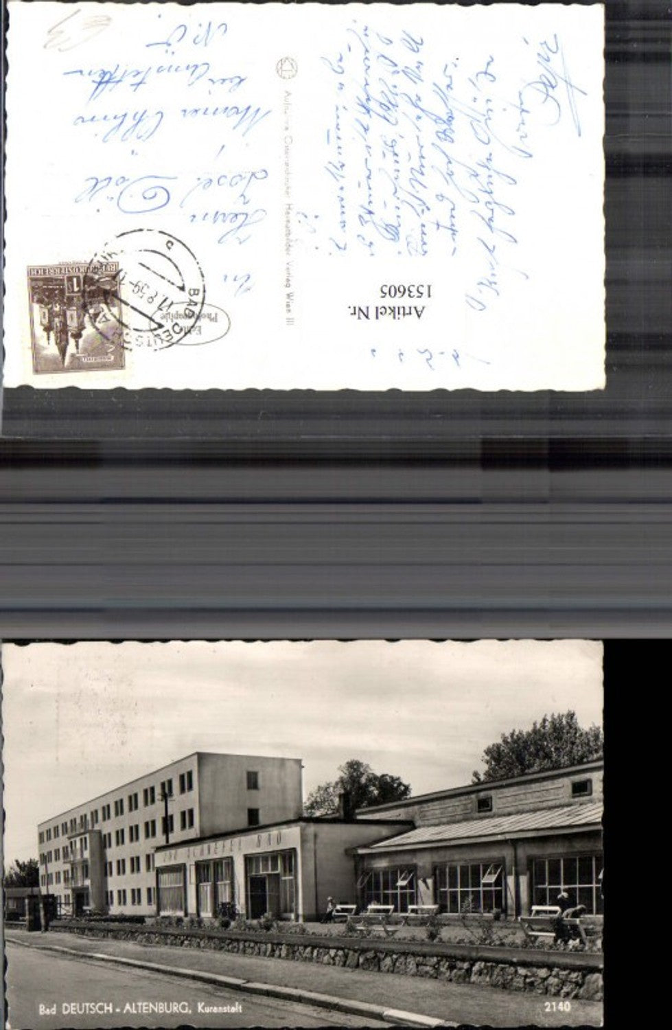153605,Bad Deutsch Altenburg Kuranstalt 1959