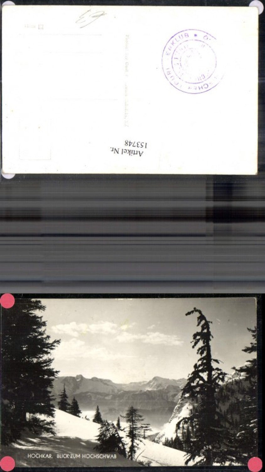 153748,Hochkar Blick z. Hochschwab Winteransicht Göstling a. d. Ybbs