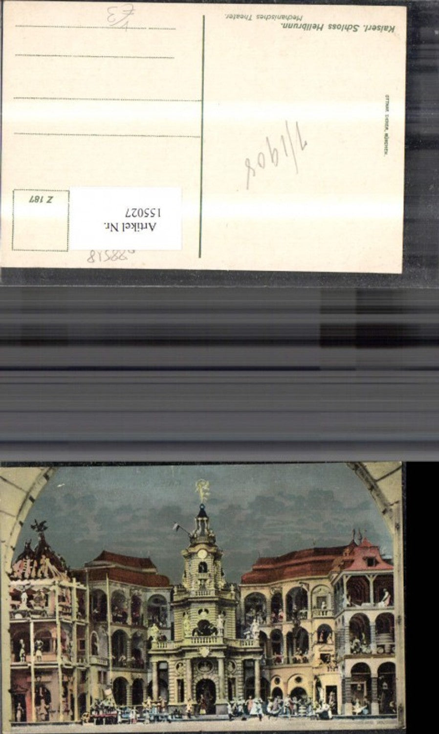 155027, Salzburg Hellbrunn Palace Mechanical Theatre 1908 pub Ottmar Zieher