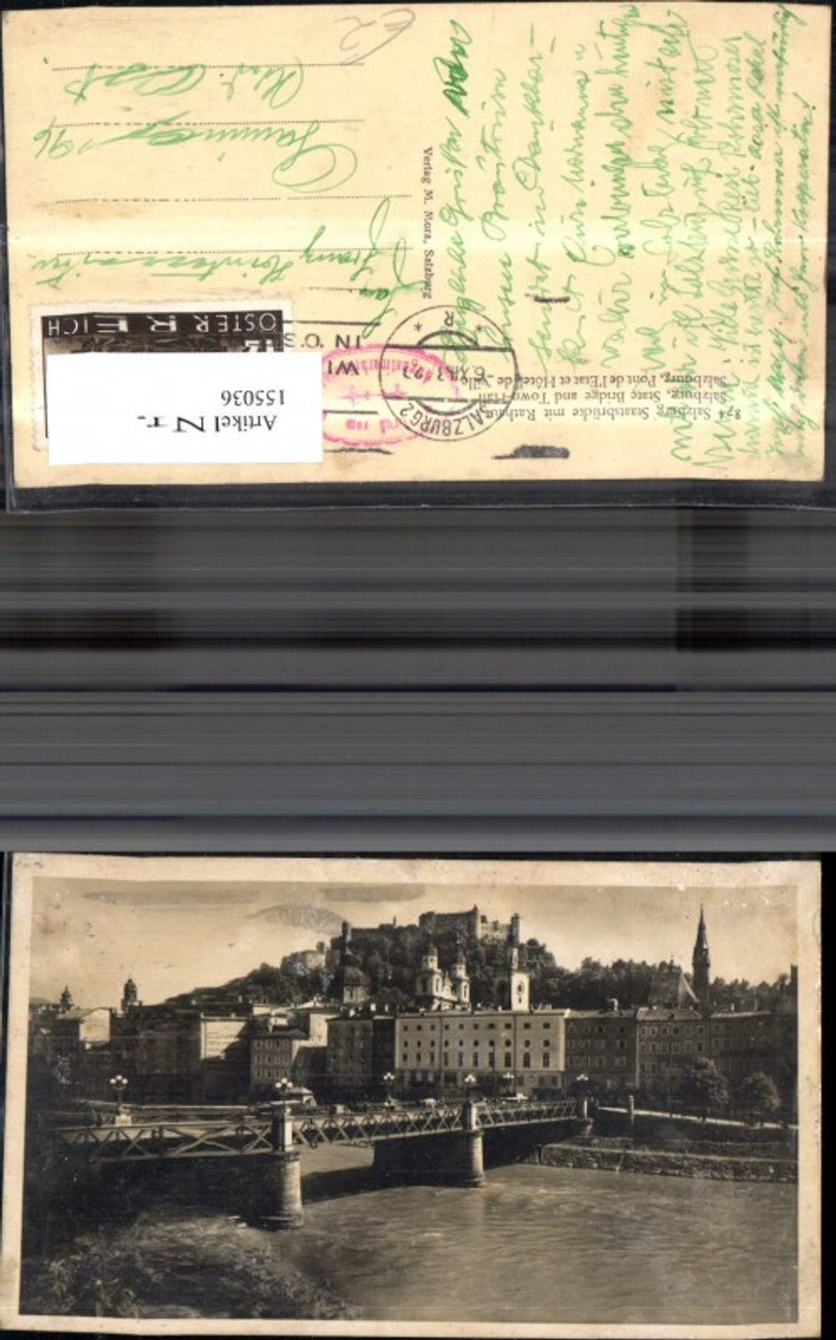 155036, Salzburg State Bridge Town Hall 1937