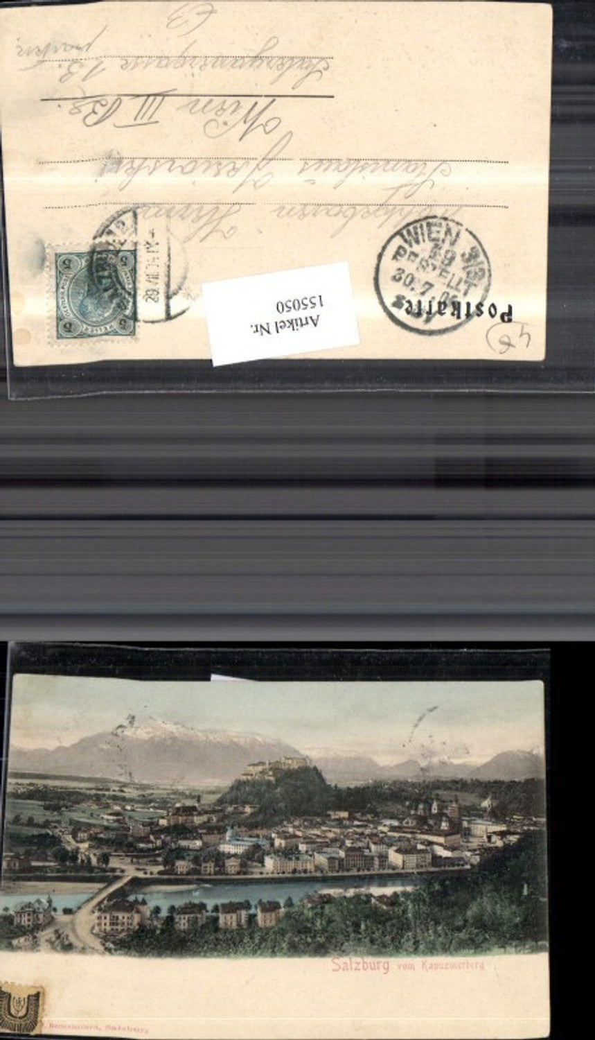 155050, Salzburg v. Kapuzinerberg 1905