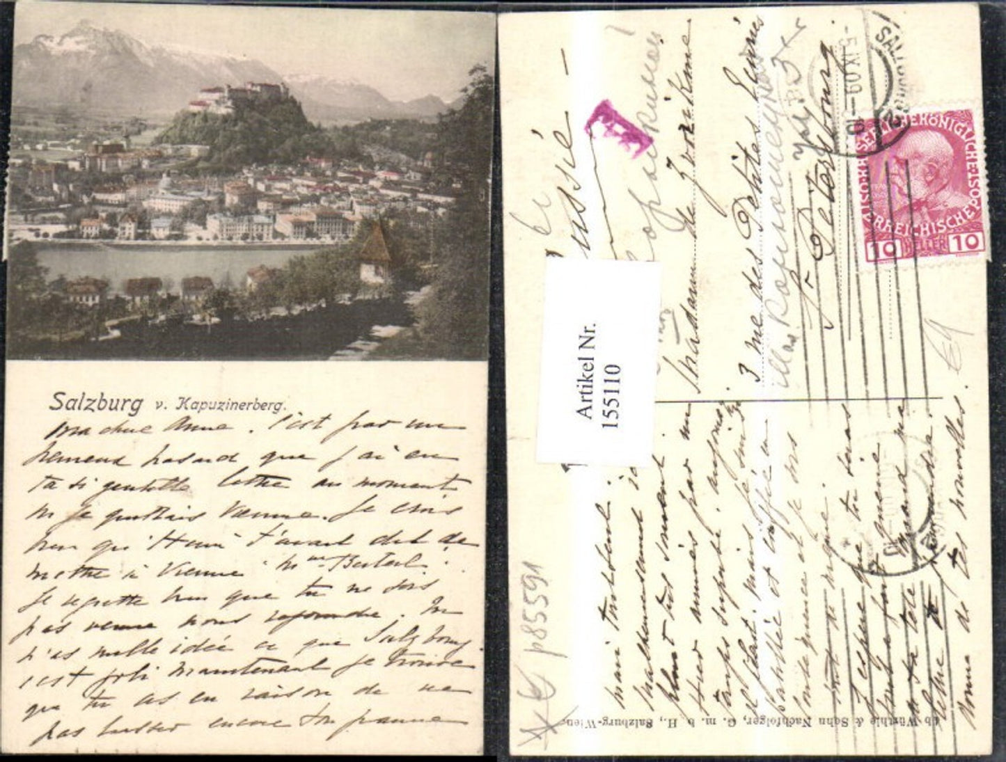 155110,Salzburg v. Kapuzinerberg 1909