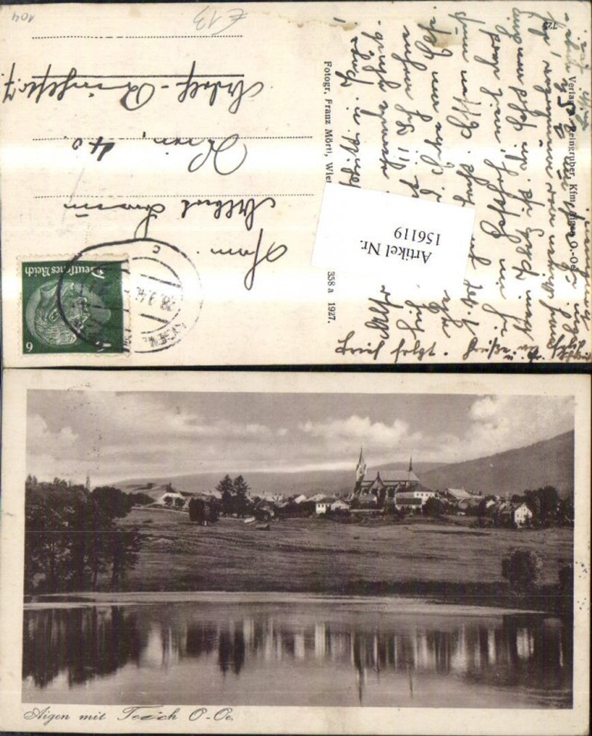 156119, Aigen with pond 1940