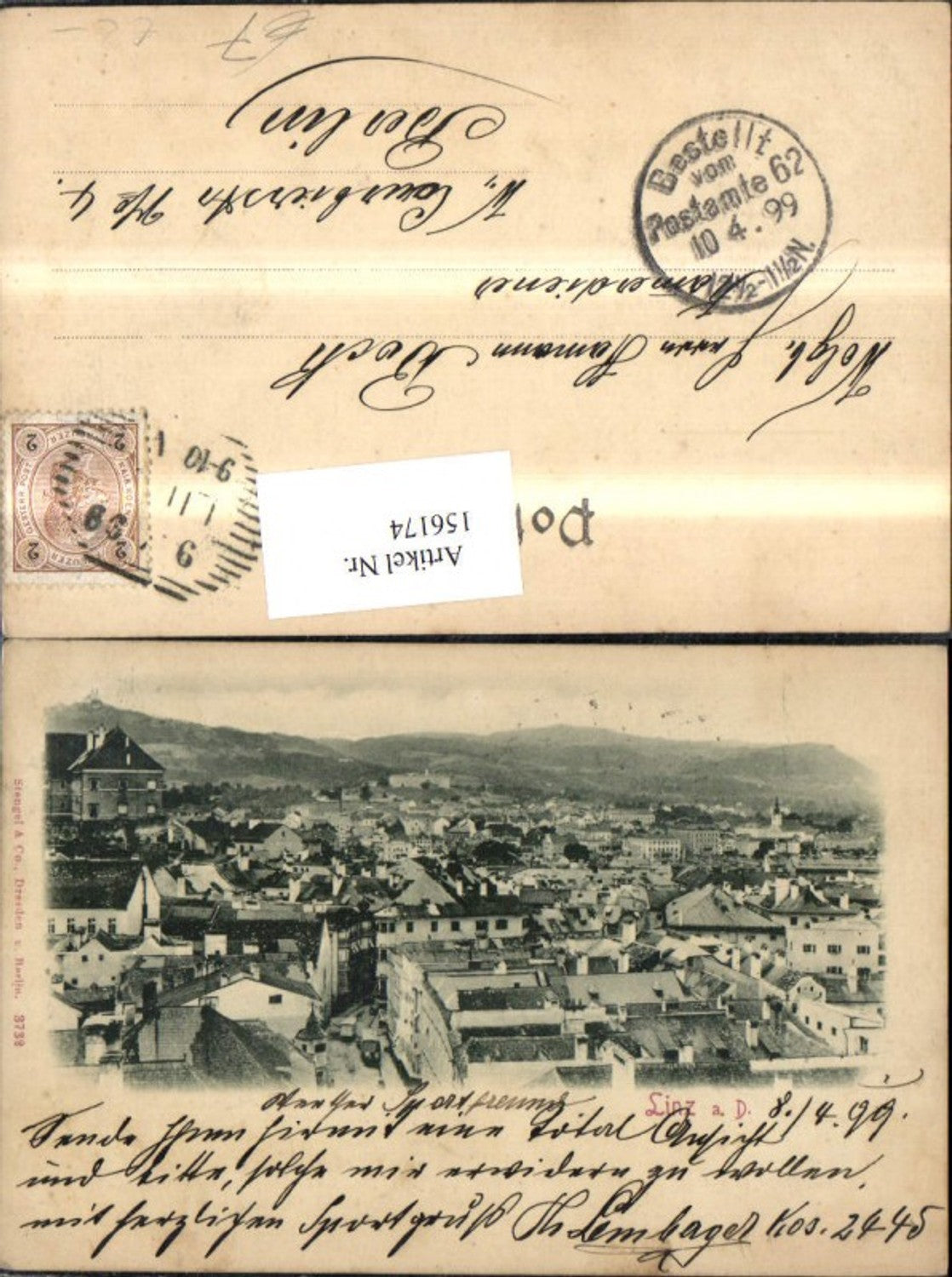 156174,Linz Ansicht 1899