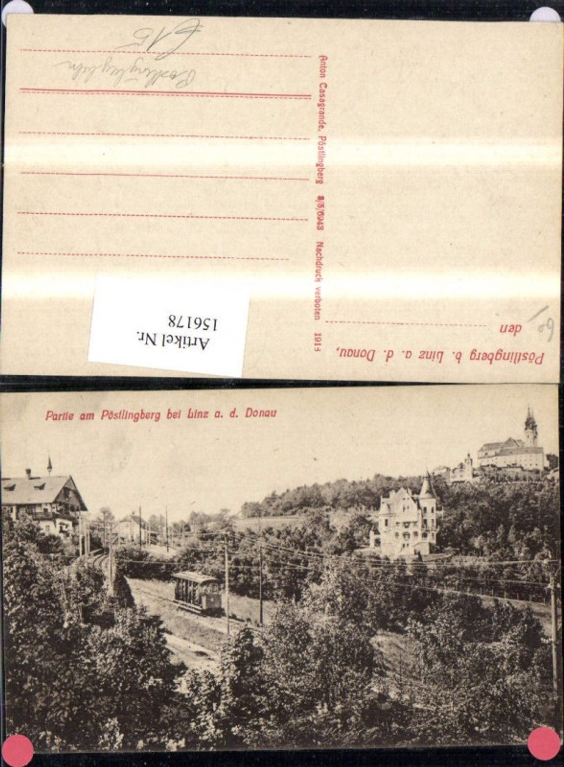 156178,Linz Pöstlingberg Pöstlingbergbahn Bergbahn