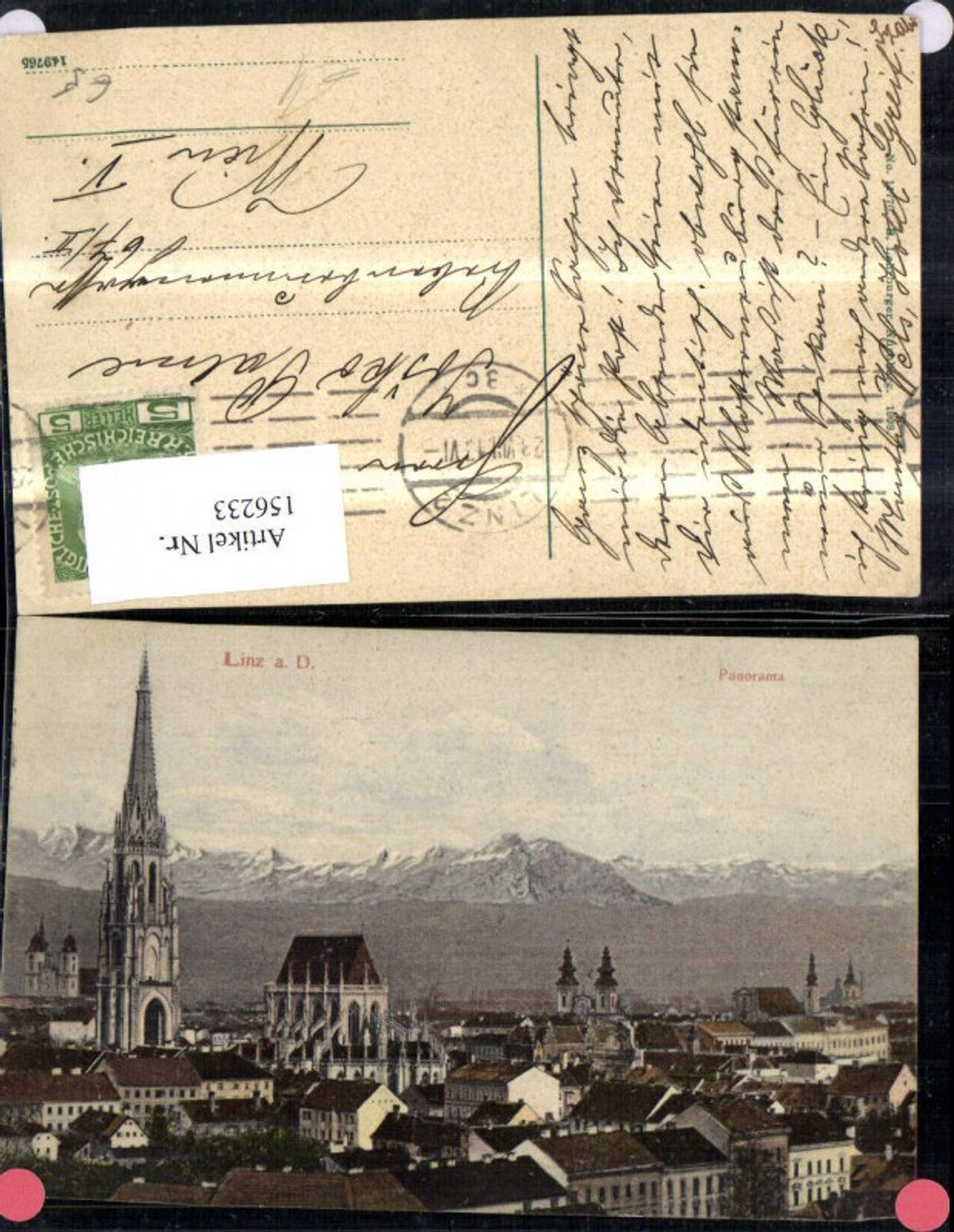 156233,Linz Panorama 1913