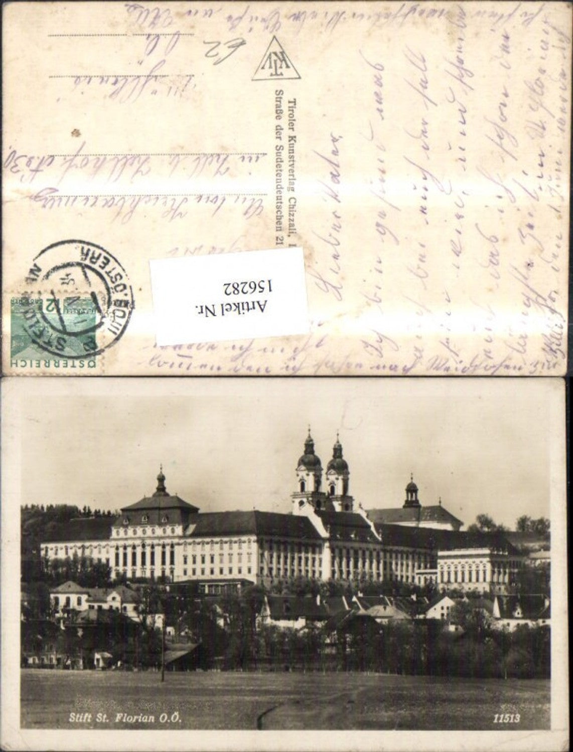 156282,Stift St Florian 1934