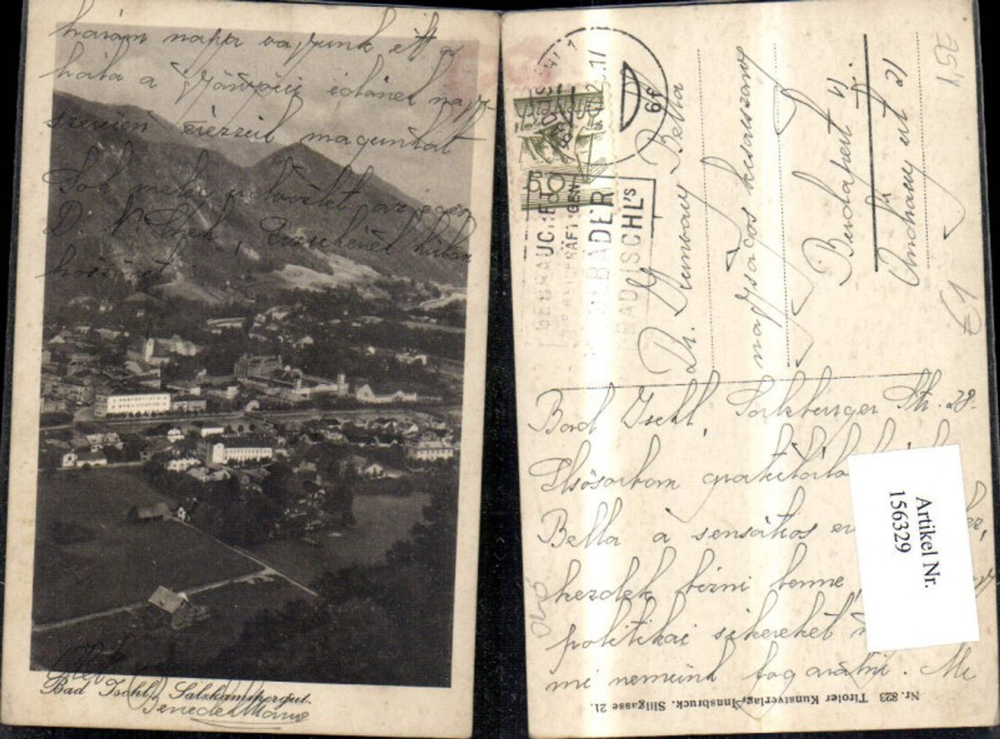156329,Bad Ischl Salzkammergut 1928