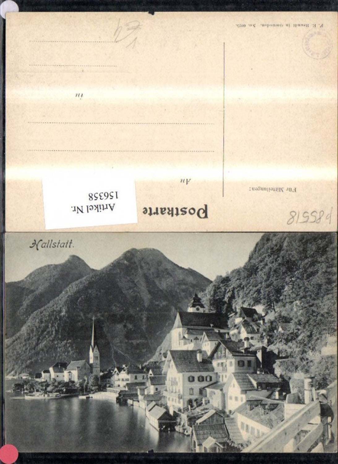 156358,Hallstatt pub E F Brandt 6025