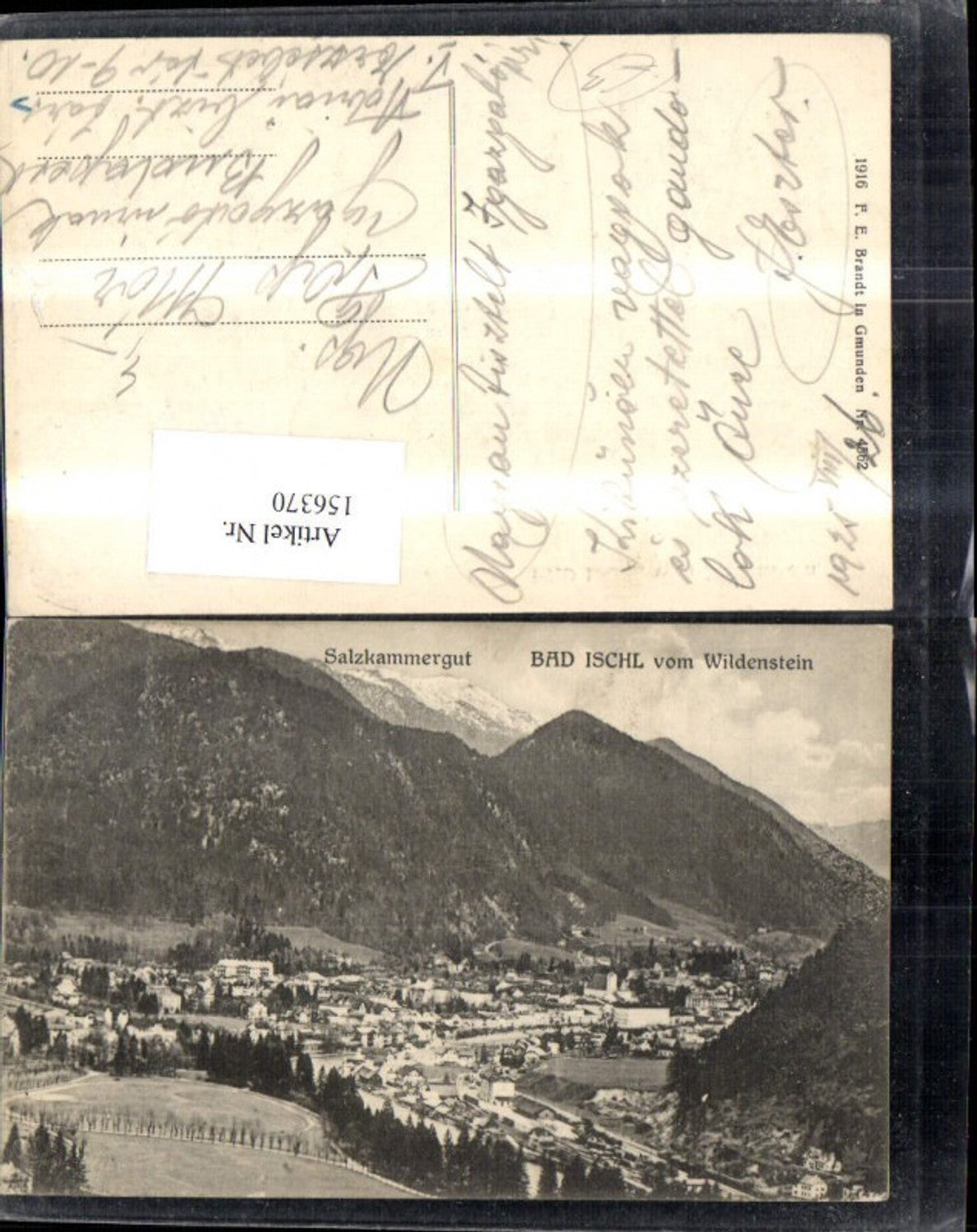 156370,Bad Ischl v. Wildenstein Salzkammergut