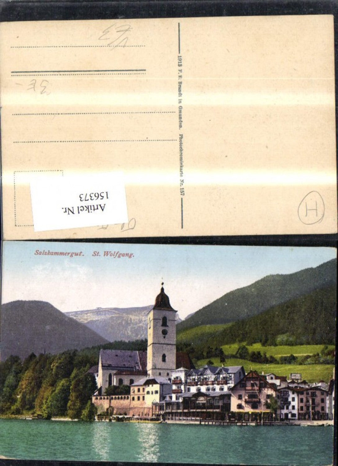 156373,St Wolfgang Salzkammergut pub F E Brandt 157