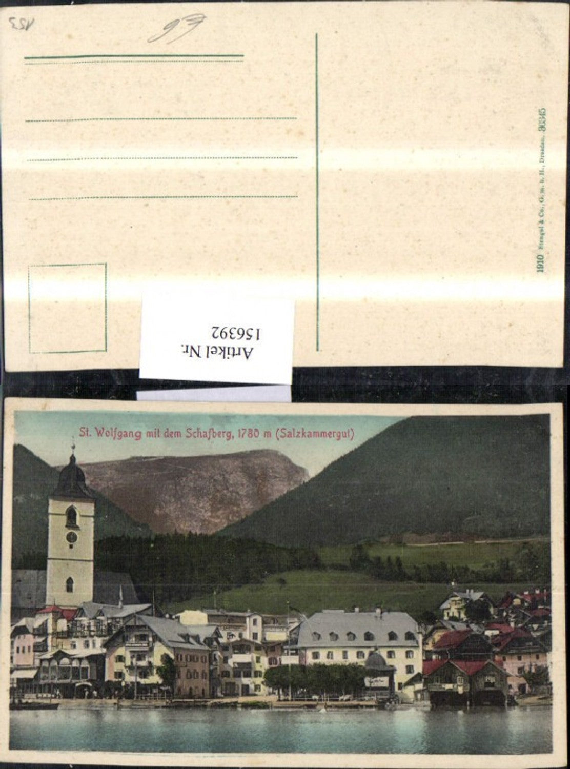 156392,St Wolfgang m. d. Schafberg Salzkammergut