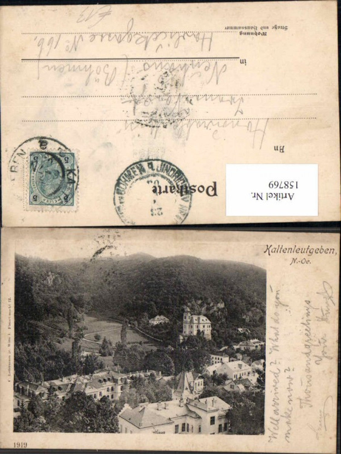 158769,Kaltenleutgeben bei Wien 1902