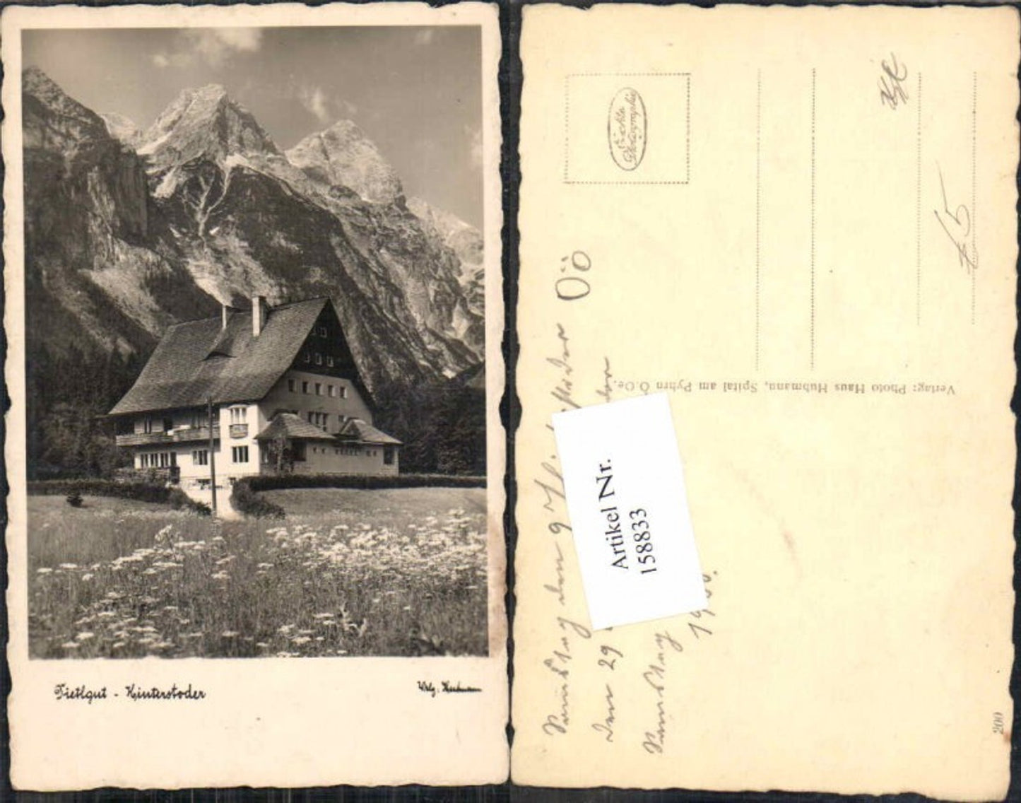 158833,Dietlgut bei Hinterstoder pub Foto Hubmann