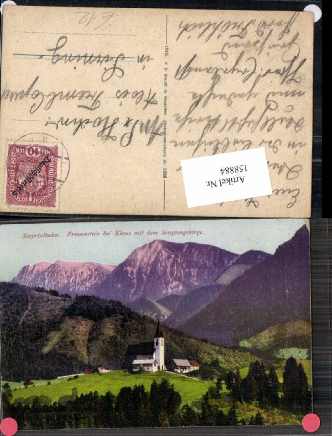 158884,Steyrtalbahn Frauenstein bei Klaus Brandt 1396