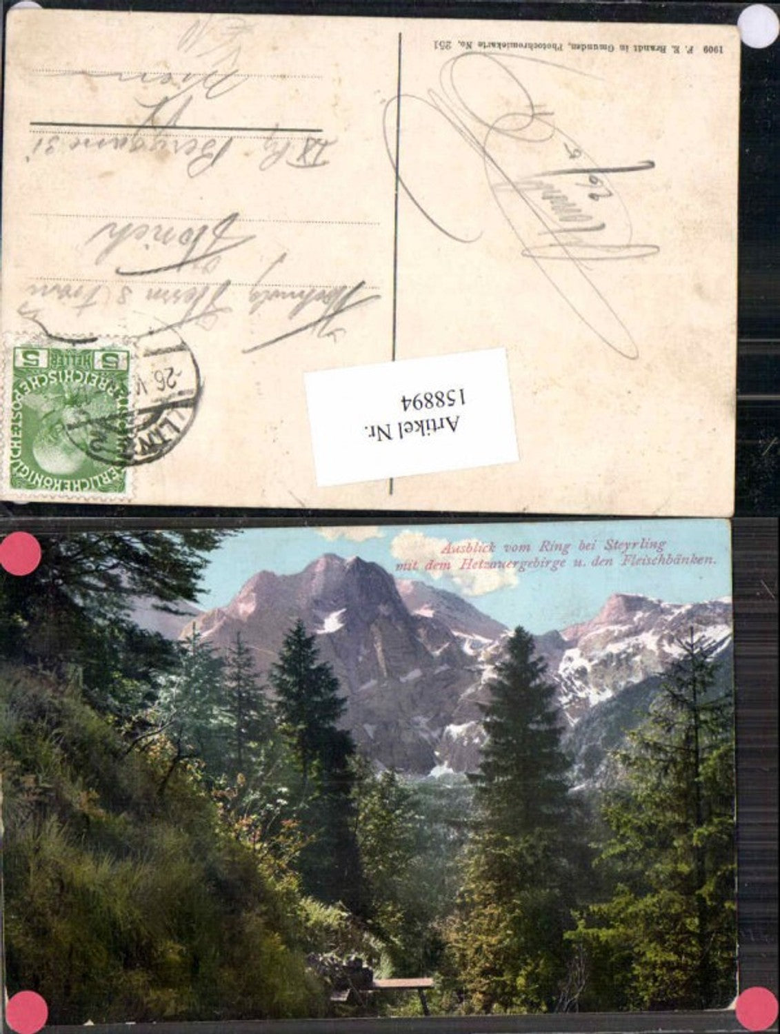 158894,Ring bei Hetzau Steyrling Almtal Almsee Grünau Brandt 251