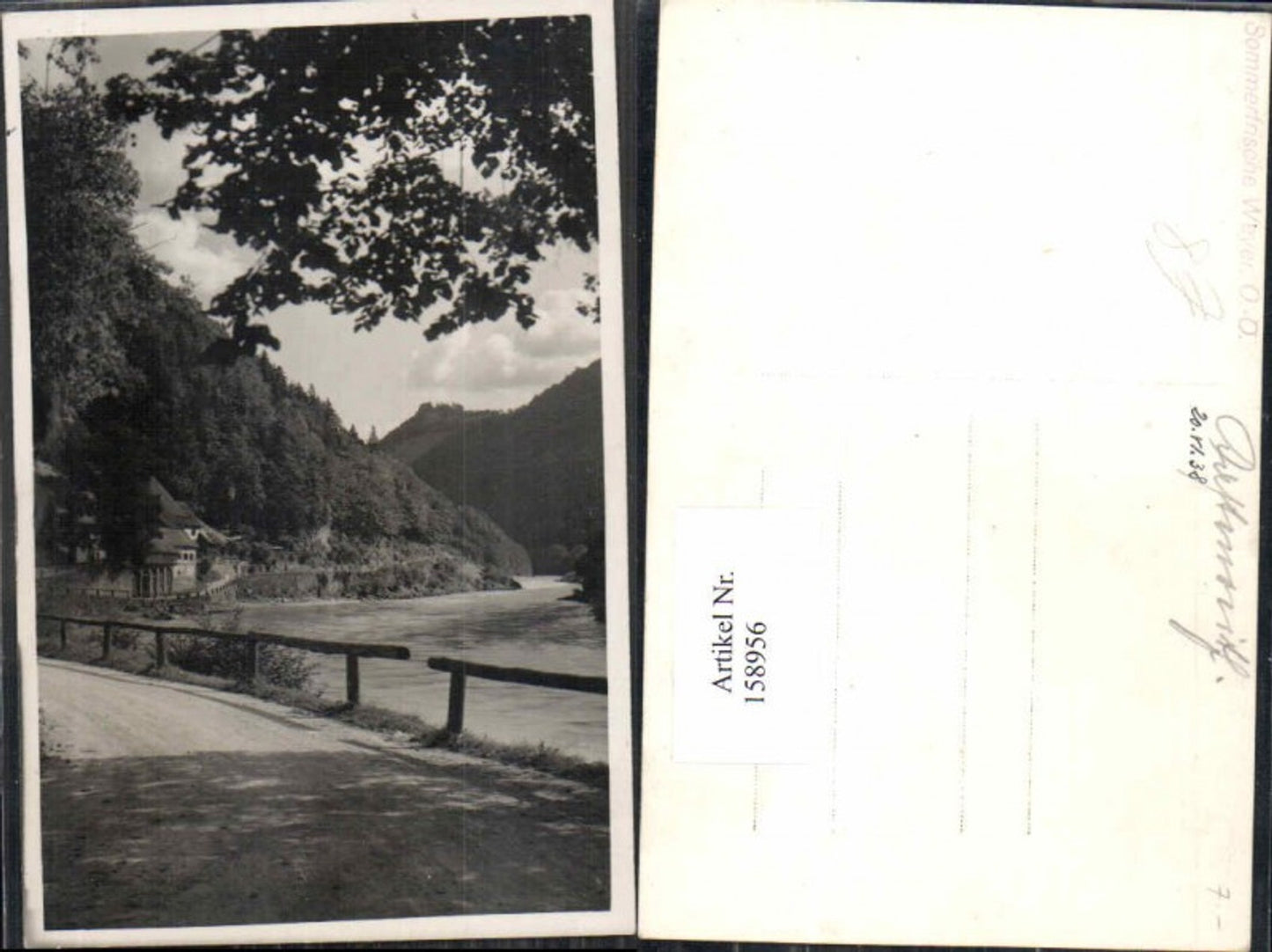 158956,Fotokarte Weyer a.d. Enns