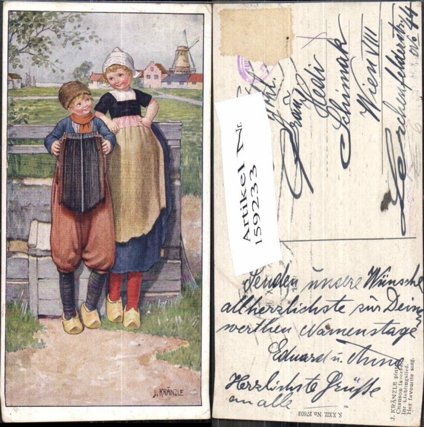 159233, Josef Kränzle Children's Accordion